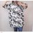 Prodloužená tunika dámska nadrozměr maskáč (XL / 2XL ONE SIZE) TALIANSKÁ MÓDA IMWQ22MASKA