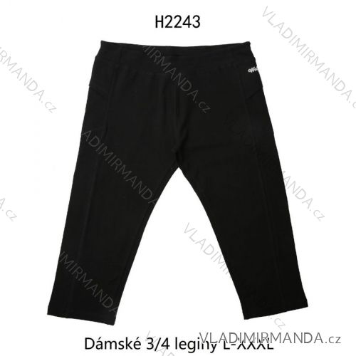 Legíny 3/4 dlhé dámske (L-3XL) WOLF H2243