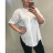 Košeľa 3/4 dlhý rukáv dámska nadrozmer (3XL/4XL ONE SIZE) TALIANSKA MóDA IM422410