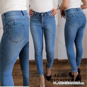 Rifle jeans dlhé dámske nadrozmer (42-50) re-dress RED22RE3566-1