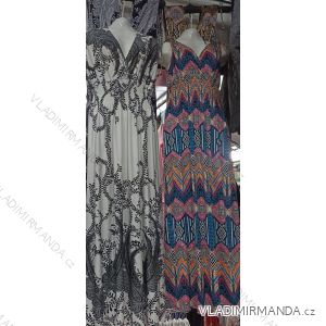 Šaty dlhé elegantné icecool bez rukávov dámske (S-XL) TALIANSKA MODA IMB22105