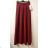 Sukňa maxi dlhá v páse na žabičkovanie dámska (S/M/L ONE SIZE) TALIANSKA MÓDA IMM22MAXIMA/DR tmavo zelená