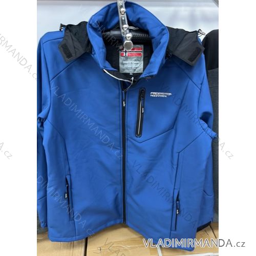 Bunda softshell pánska nadrozmer (4XL-8XL) FreeStep FST22998