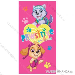 Osuška plážová paw patrol dievčenská bavlnená (70 x 140 cm) SETINO PAW-H-TOWEL-239