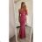 Šaty elegantní společenské carmen dlouhé dámské (XS/S/M/L ONE SIZE) ITALSKÁ MÓDA IM322063