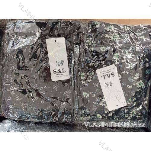 Aladinky háremky 3/4 krátke dámske nadrozmer (2XL-6XL) SAL SAL22LD-35