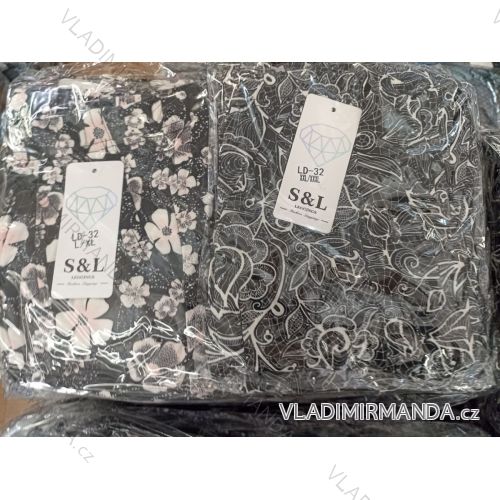 Aladinky háremky 3/4 krátke dámske nadrozmer (2XL-6XL) SAL SAL22LD-32