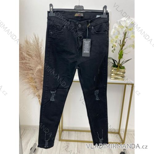 Rifle jeans dámske nadrozmer (40-42-44-46-48-50-52-54) TURECKá MóDA TMLB22013