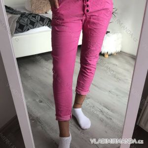 Nohavice dlhé strečové dámske (S/M/L ONE SIZE) TALIANSKA MÓDA IM322059