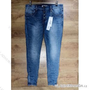 Rifle jeans baggy dlhé dámske (XS-XL) JEWELLY JEW22JW2247