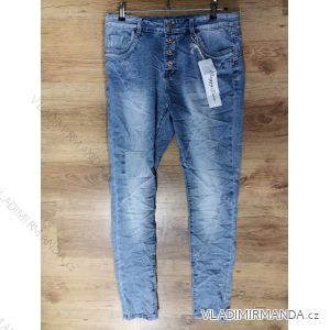 Rifle jeans baggy dlhé dámske (XS-XL) JEWELLY JEW22JW2656