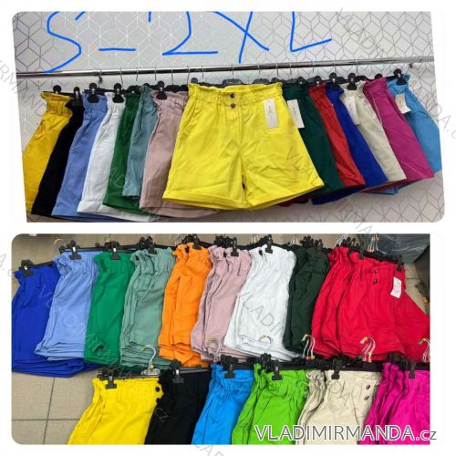 Kraťasy šortky strečové dámske (S-2XL) TALIANSKA MÓDA IMWA221735