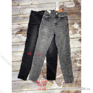 Rifle jeans dlhé dámske (XS-XL) ITAIMASKA ITA22HS-5536