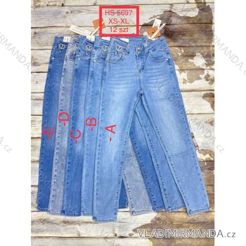 Rifle jeans dlhé dámske (XS-XL) ITAIMASKA ITA22HS-5697