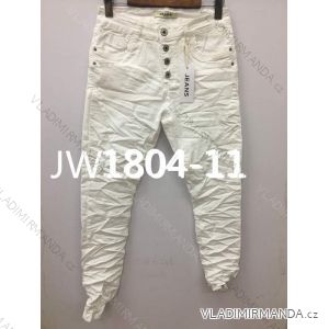 Rifle jeans baggy dlhé dámske (XS-XL) JEWELLY JEW22JW1804-11