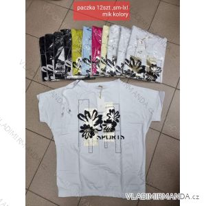 Tričko krátky rukáv dámske (S-XL) TURECKÁ MÓDA TMWG22G54587