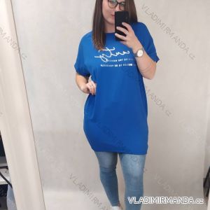 Tunika krátky rukáv dámska nadrozmer (4XL/5XL ONE SIZE) TALIANSKA MÓDA IM422330