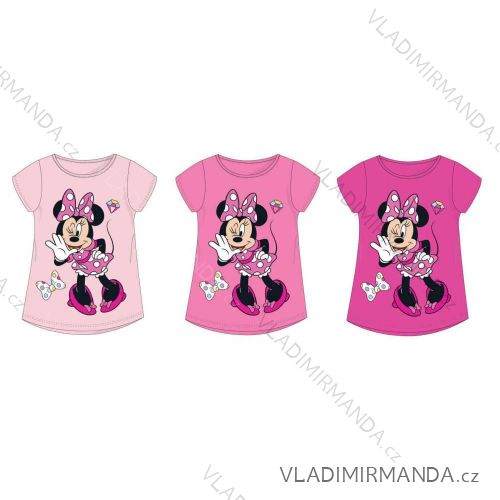 Tričko krátky rukáv minnie mouse detské dievčenské (98-128) SETINO MIN-GT-SHIRT-240