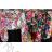 Croptop carmen dlouhý rukáv květovaný dámský (S/M ONE SIZE) ITALSKÁ MÓDA IMM23MS25286