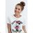 Pyžamový set tričko krátky rukáv a nohavice dámsky minnie mouse (S-XL) SETINO EV3585