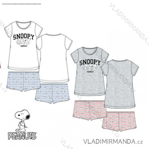 Pyžamový set tričko tielko a kraťasy snoopy dámsky (S-XL) SETINO EV3520