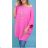 Tunika oversize krátky rukáv dámska (S/M/L/XL ONE SIZE) TALIANSKA MÓDA IMWY222297