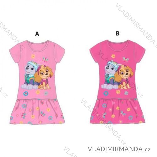 Šaty krátky rukáv paw patrol detské dievčenské (98-128) SETINO PAW-G-DRESS-21