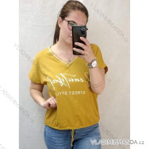 Tunika krátky rukáv dámska (L/XL/2XL ONE SIZE) TALIANSKA MóDA IM4223017/DR