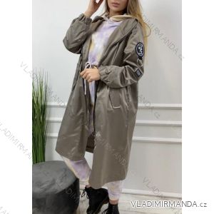 Bunda/kabát s kapucňou dámska (M/L/XL ONE SIZE) TALIANSKA MÓDA IMWK22FL6276