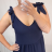 Šaty letné na ramienka dámske (S / M ONE SIZE) TALIANSKÁ MÓDA IMWA215731