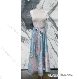 Sukňa dlhá dámska (S/M ONE SIZE) TALIANSKA MÓDA IMPBR228549-R12