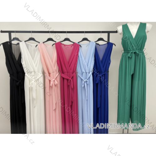 Overal dlhý bez rukávov dámske (S/M ONE SIZE) TALIANSKA MÓDA IMPLS2219396