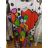 Šaty dlhé maxi letný krátky rukáv dámska nadrozmer (2XL/3XL/4XL ONE SIZE) TALIANSKA MÓDA IM422741