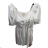 Šaty letné žabičkované carmen dámske (S/M/L ONE SIZE) TALIANSKA MÓDA IM922011