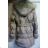 Bunda kabát zimné polstrovaný dámsky (m-xxl) Benham BH14-F3-DCL30