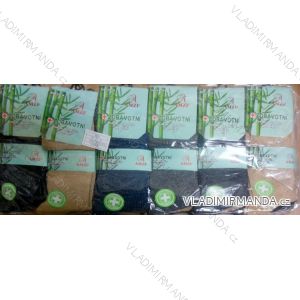 Ponožky zdravotný lem bambusové dámske (35-42 / mix) AMZF B-8014
