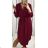 Šaty košeľové dlhý rukáv dámske (S/M/L ONE SIZE) TALIANSKA MÓDA IMWB22192
