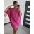 Tunika oversize krátky rukáv dámske (L/XL/2XL ONE SIZE) TALIANSKA MÓDA IMWY222845
