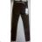Nohavice silné plátené dámske nízke bedrové (34-44) SAL N399