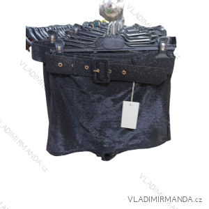 Sukňa s opaskom krátka dámska (S/M ONE SIZE) TALIANSKA MóDA IM322317