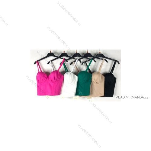 Top na ramienka dámske (S/M ONE SIZE) TALIANSKA MÓDA IMPBB22M2098