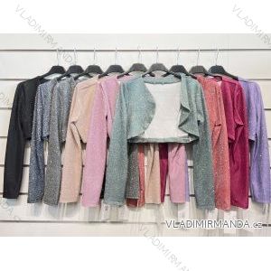 Cardigan dlhý rukáv dámska (S/M ONE SIZE) TALIANSKA MÓDA IMPSH2213764