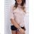 Košeľa dlhý rukáv dámske (S/M/L ONE SIZE) TALIANSKA MÓDA IMWCC223127