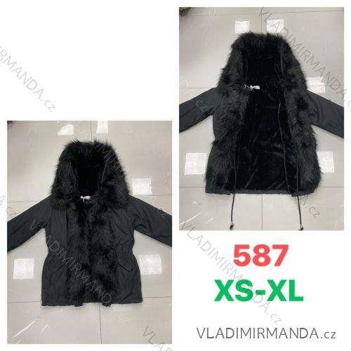 Bunda dlhý rukáv dámska (XS-XL) POLSKÁ MÓDA PMWK22587