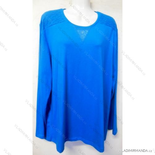 Tričko dlhý rukáv dámske nadrozmerné (l-3XL) Batya PNU-COTON