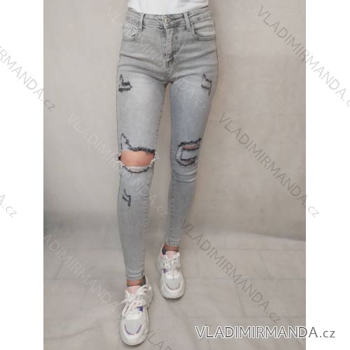 Kalhoty rifle jeans dlouhé dámské (XS-XL) RE-DRESS MA6213601-B/DR XS <p>šedá</p>