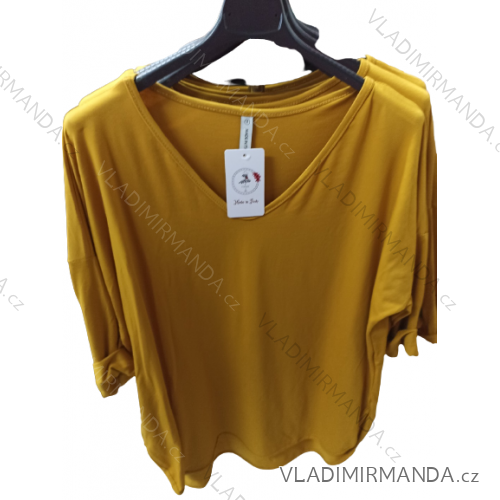 Tunika dlhý rukáv dámska (S/M ONE SIZE) TALIANSKA MÓDA IM722199