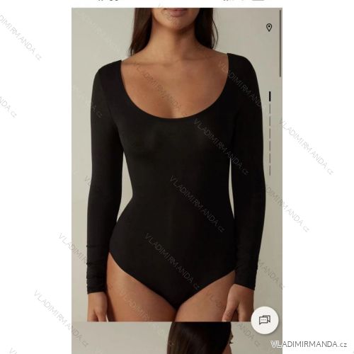 Body dlhý rukáv dámska (S/M ONE SIZE) TALIANSKA MÓDA IMPBB23A11208