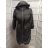 Bunda/parka šusťáková s kapucňou dámska nadrozmer (XL/2XL ONE SIZE) TALIANSKA MÓDA IM422690