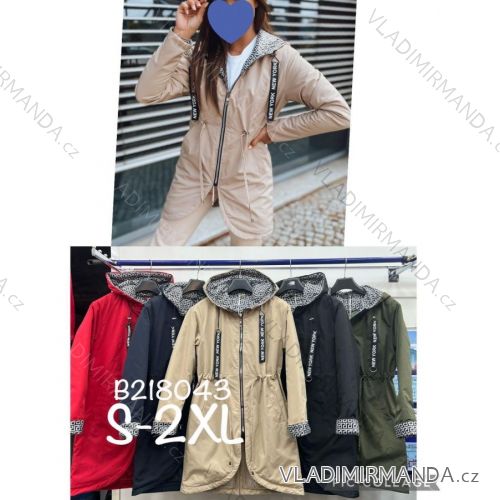 Bunda parka jesenná s kapucňou dámska (S-2XL) TALIANSKA MÓDA PMWB22B218043